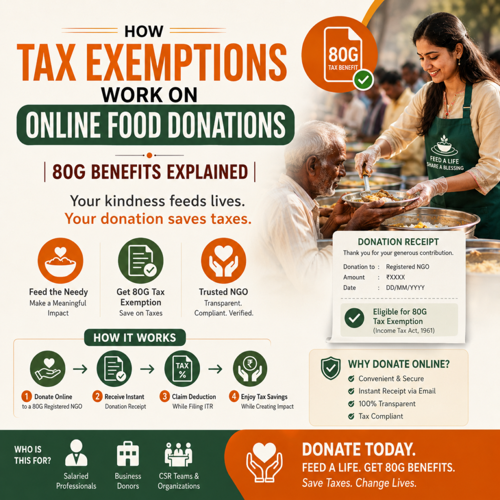 80G Exemption on Food Donation